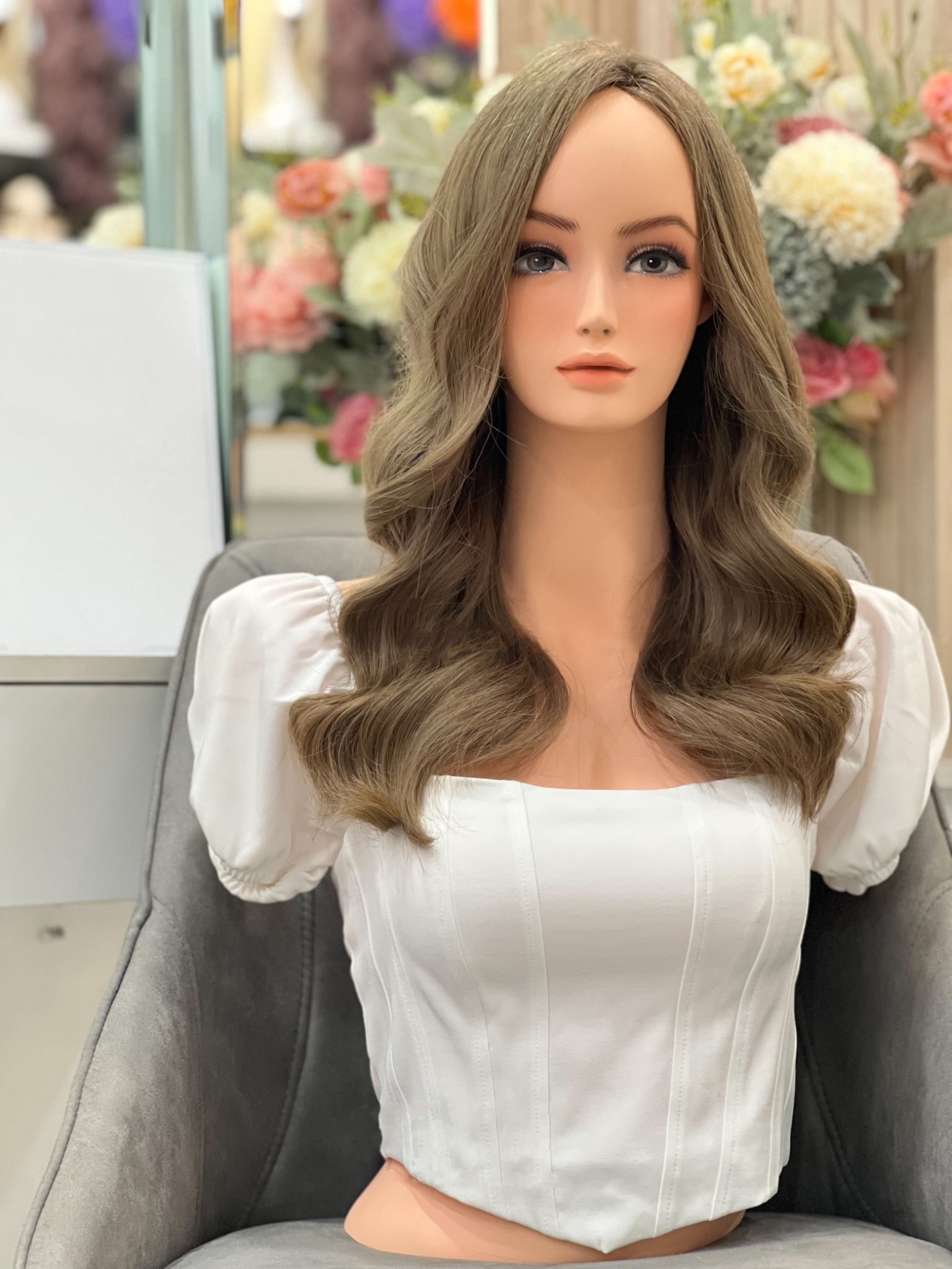 Luxury Real Human Hair Women (handmade)