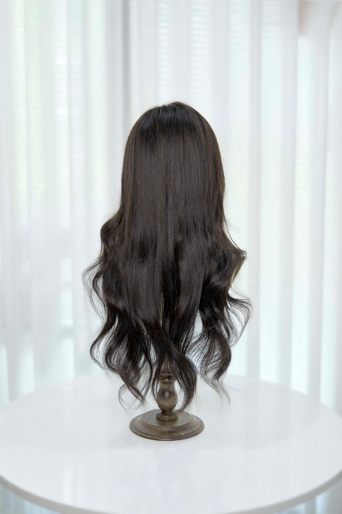 Premium 100% Human Hair Wig – MONO Silk-Top Scalp